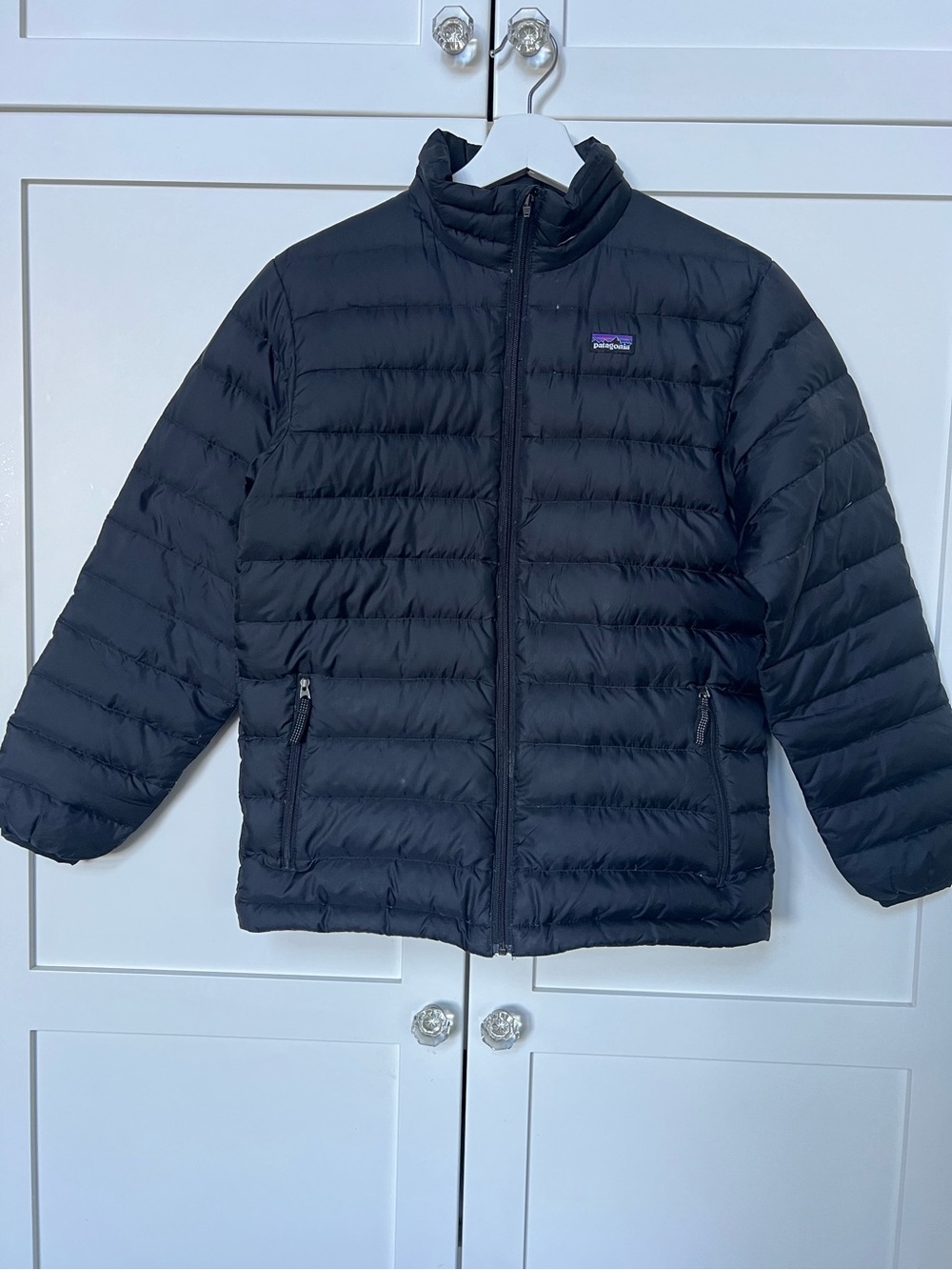 Patagonia down puffer jacket - boys 12